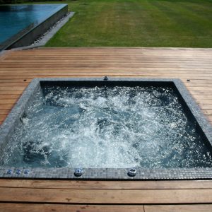 Inground Tiled Spa