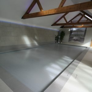 Automatic Fabric Safety Cover Fully Closed