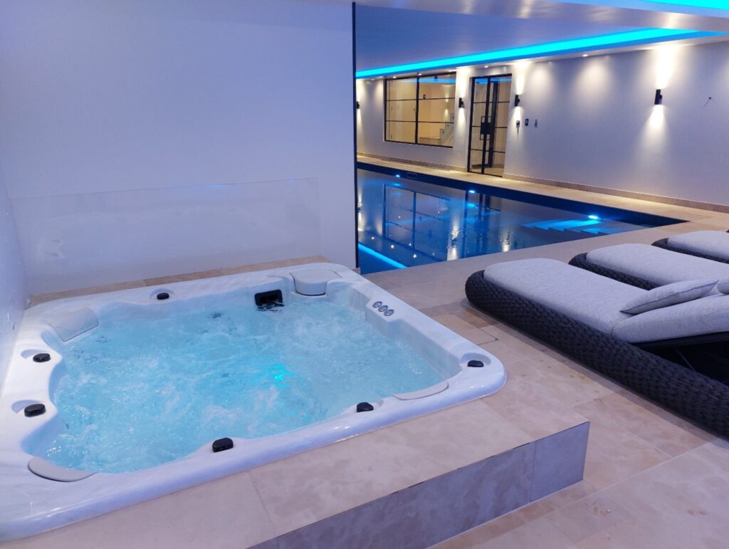SILVER British Pool & Hot Tub Awards 2023 Residential Inground Spas