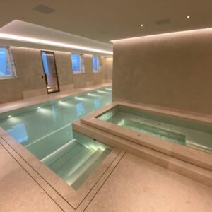 OVERALL WINNER British Pool & Hot Tub Awards 2024 Residential Indoor Overflow Pools