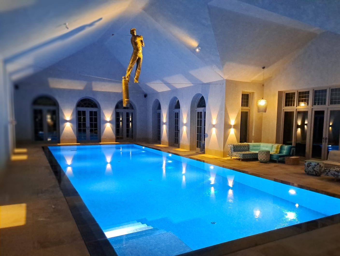 CATEGORY WINNER British Pool & Hot Tub Awards 2026 Residential Indoor Overflow Pools