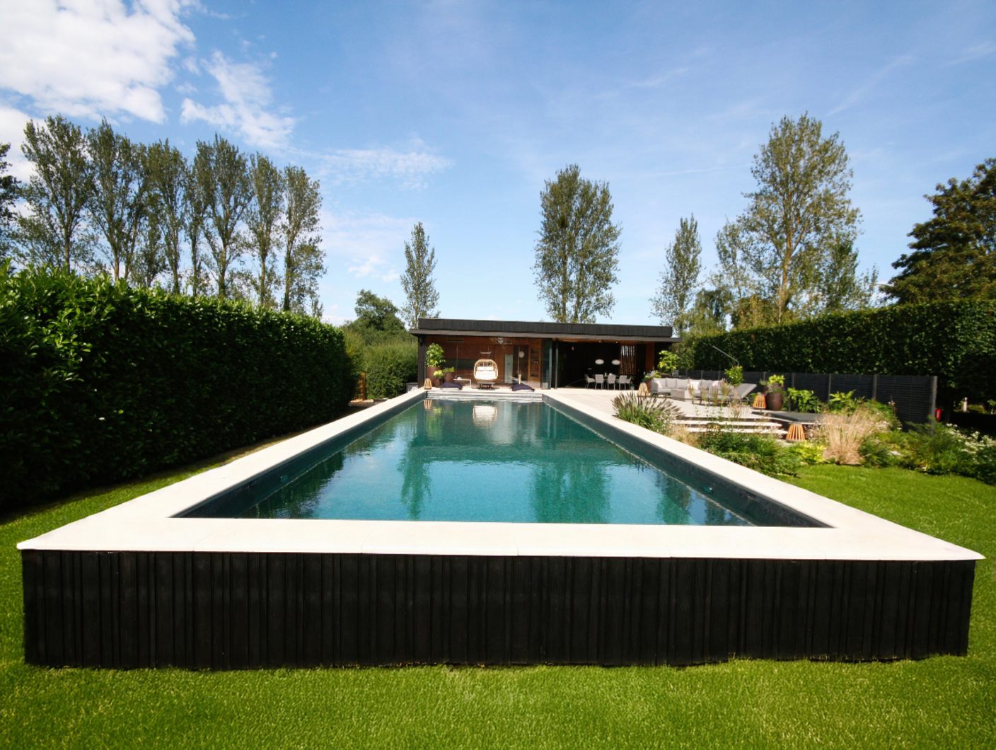 SILVER British Pool & Hot Tub Awards 2025 Residential Outdoor Concrete Pools